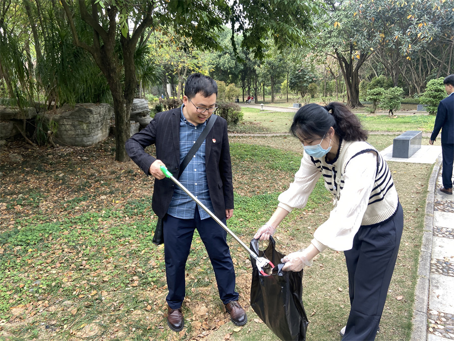 【會員風采】我會副理事長單位—廣西建工第五建筑工程集團有限公司設計研究院開展“共建生態(tài)文明，共享綠色未來”主題黨團日活動